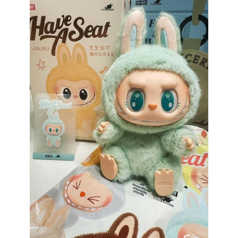 Labubu The Monsters Have A Seat Summer Party Macaron Plush Series 2 QUQU - tumbierware