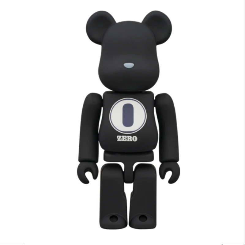 Bearbrick ROBERT INDIANA x fragmentdesign Black 400% & 100% Be@rbrick 2024 Limited - tumbierware
