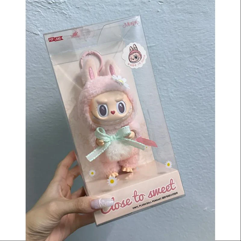 Labubu Mokoko Close to Sweet Vinyl Plush Doll Pendant Limited Edition - tumbierware