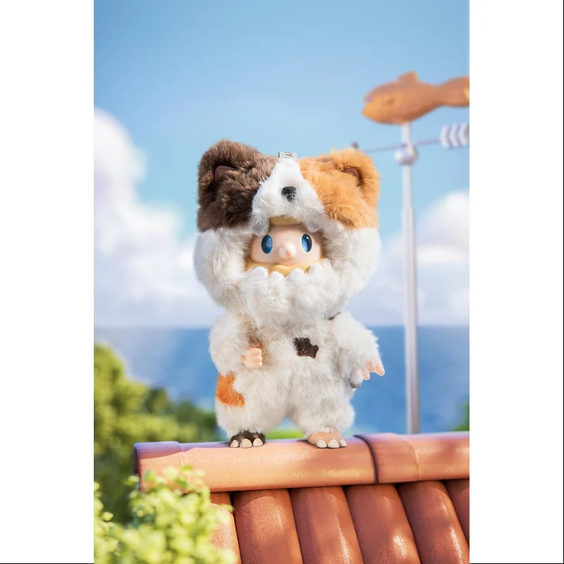 FARMER BOB Ani-Monster Series Vinyl Plush Pendant CALICO CAT-MONSTER BOB - tumbierware