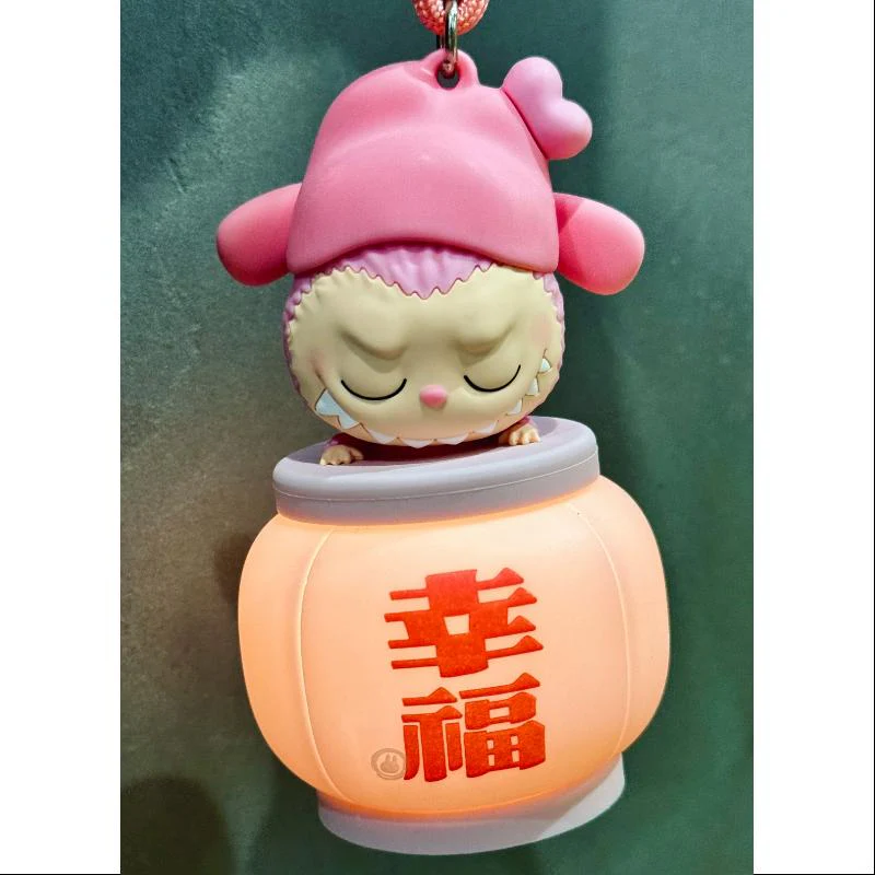 Labubu The Monsters Let's Have Fun Together Night Light Series Happiness - tumbierware