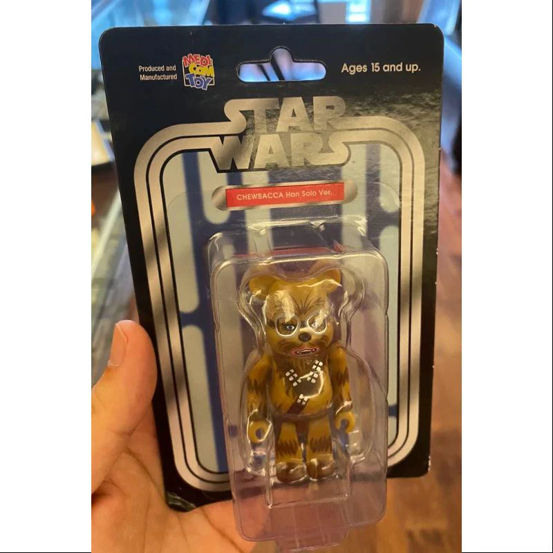 Bearbrick STAR WAR CHEWBACCA Han Solo Ver. 100% Limited Medicom Be@rbrick - tumbierware