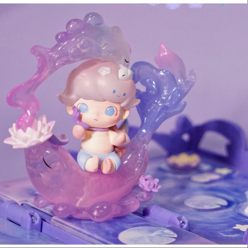DIMOO Pop Mart Gift For You Greeting Card Series Secret DIMOO Lotus(1/144) - tumbierware