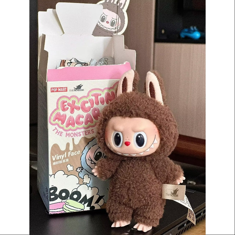 Labubu The Monsters Exciting Macaron Vinyl Face Series Secret Chestnut Cocoa(1/72) - tumbierware
