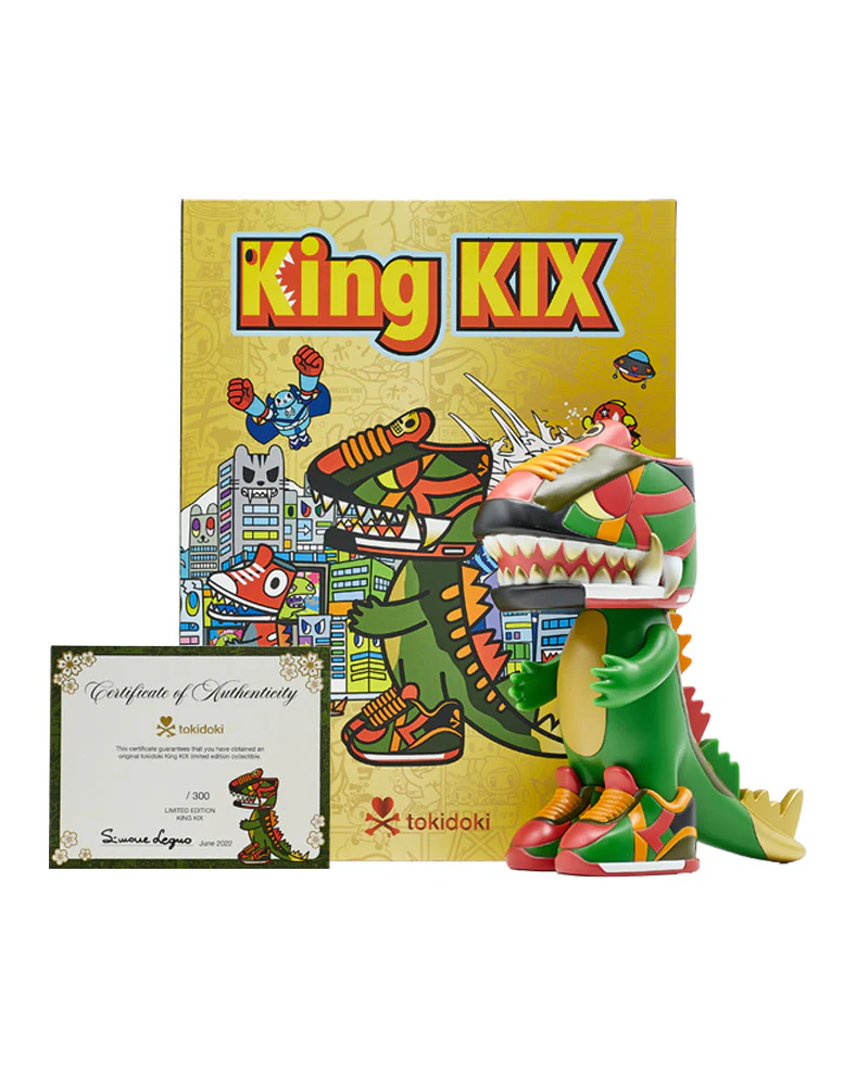 tokidoki King KIX Sofubi (Olive) - tumbierware