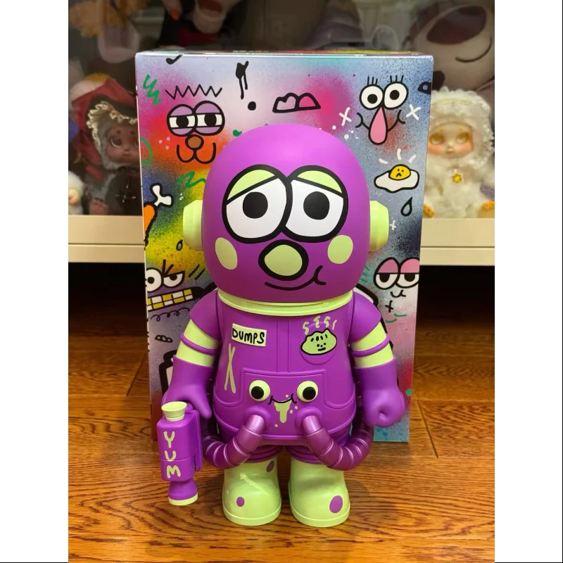 MEGA SPACE MOLLY 400% Jon Burgerman Space Cadets Series DUMPS 2025 Limited Edition - tumbierware
