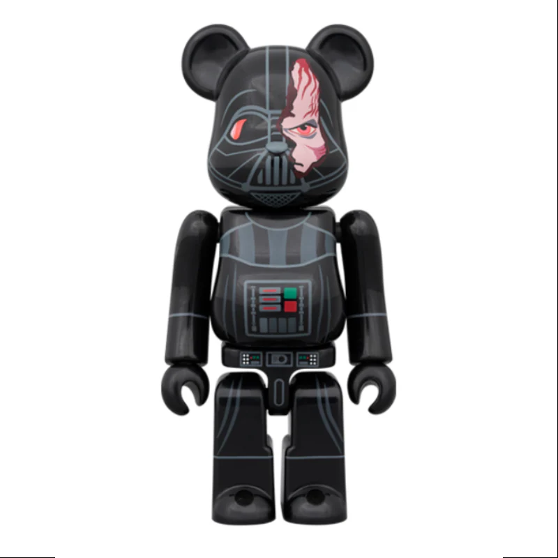 Bearbrick Darth Vader(TM) Damage Ver.(Obi-Wan Kenobi Ver.) 400% & 100% Be@rbrick 2023 Limited - tumbierware