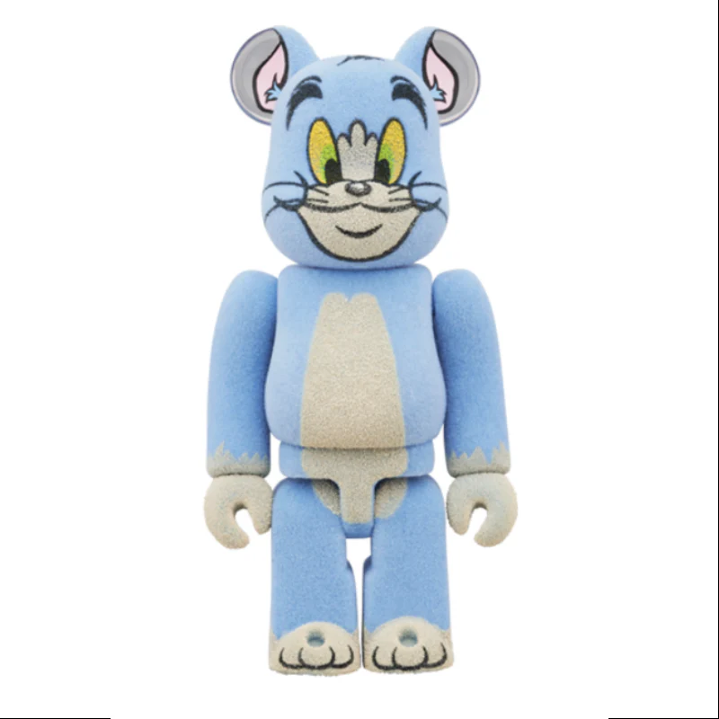Bearbrick Tom(Classic Color) Flocky Ver. 400% & 100% Be@rbrick 2024 Limited - tumbierware