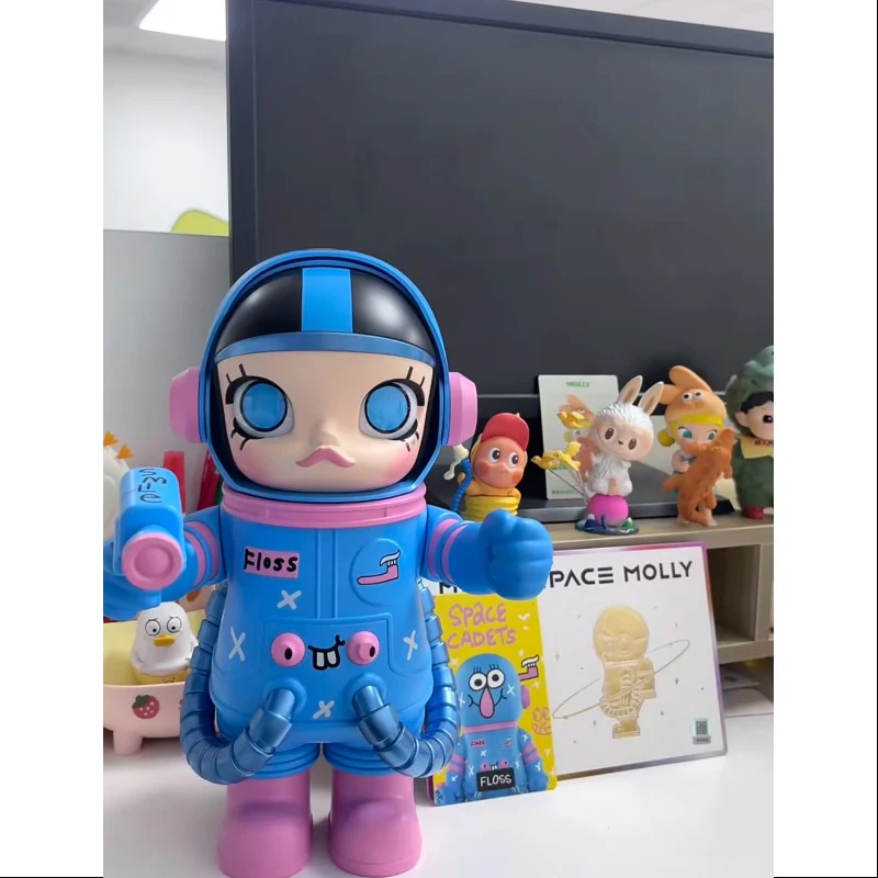 MEGA SPACE MOLLY 400% Jon Burgerman Space Cadets Series FLOSS 2025 Limited Edition - tumbierware