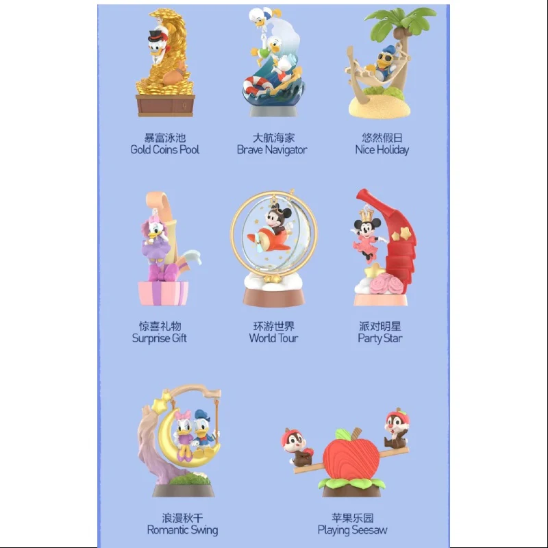 Pop Mart The Wonderful Dreams of Mickey and His Friends Series Scene Sets Whole Set Opened - tumbierware