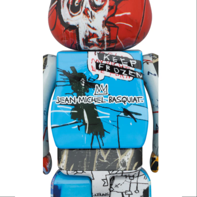 Bearbrick Jean Michel Basquiat Special 400% & 100% Be@rbrick 2024 Limited - tumbierware