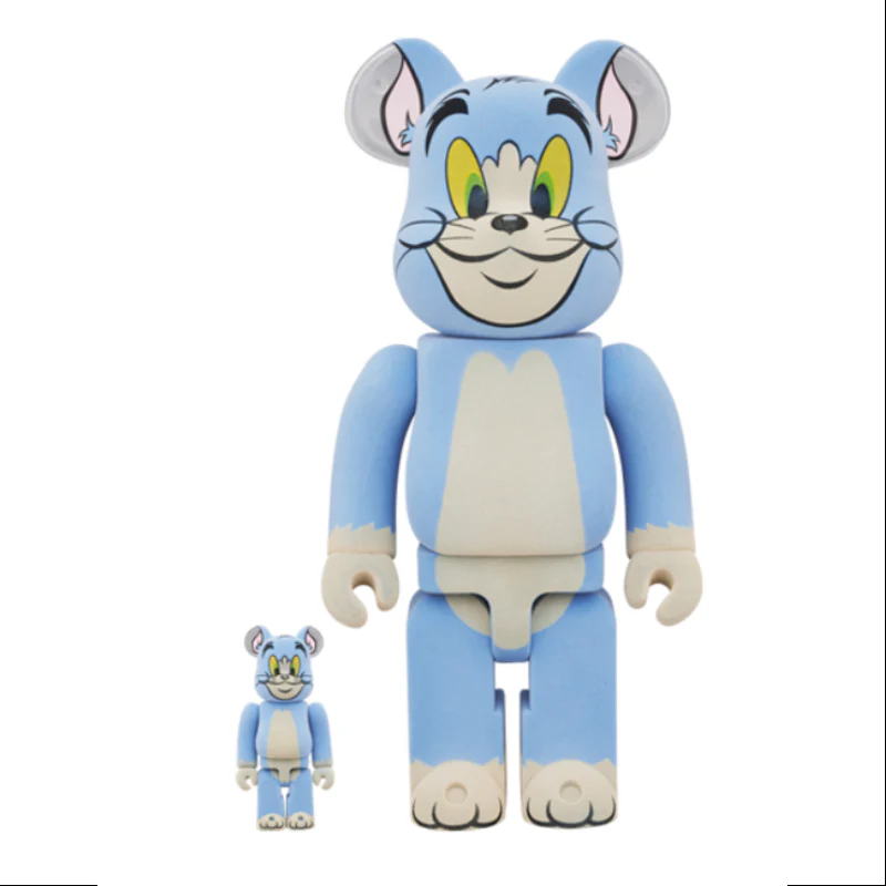 Bearbrick Tom(Classic Color) Flocky Ver. 400% & 100% Be@rbrick 2024 Limited - tumbierware