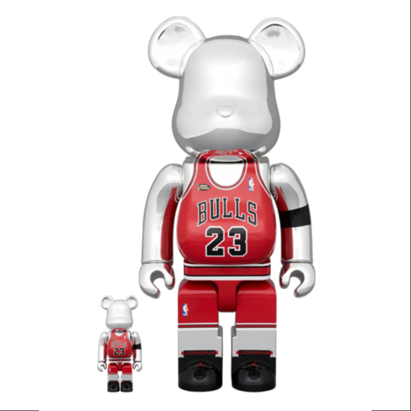 Bearbrick Michael Jordan 1998 Last Shot 400% & 100% Be@rbrick 2023 Limited - tumbierware