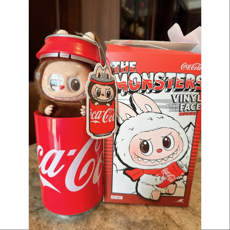 Labubu The Monsters Coca Cola Series Vinyl Face Pendant Secret Mysterious Guest(1/72) - tumbierware