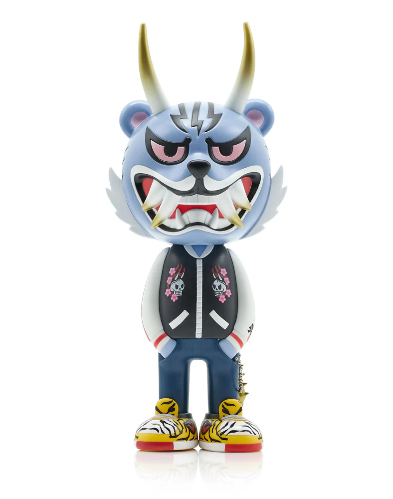 tokidoki Tigeroni Sofubi (Blue) - tumbierware