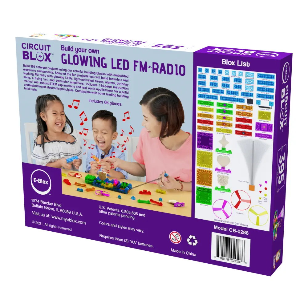 E-Blox Circuit Builder 395 Set - tumbierware