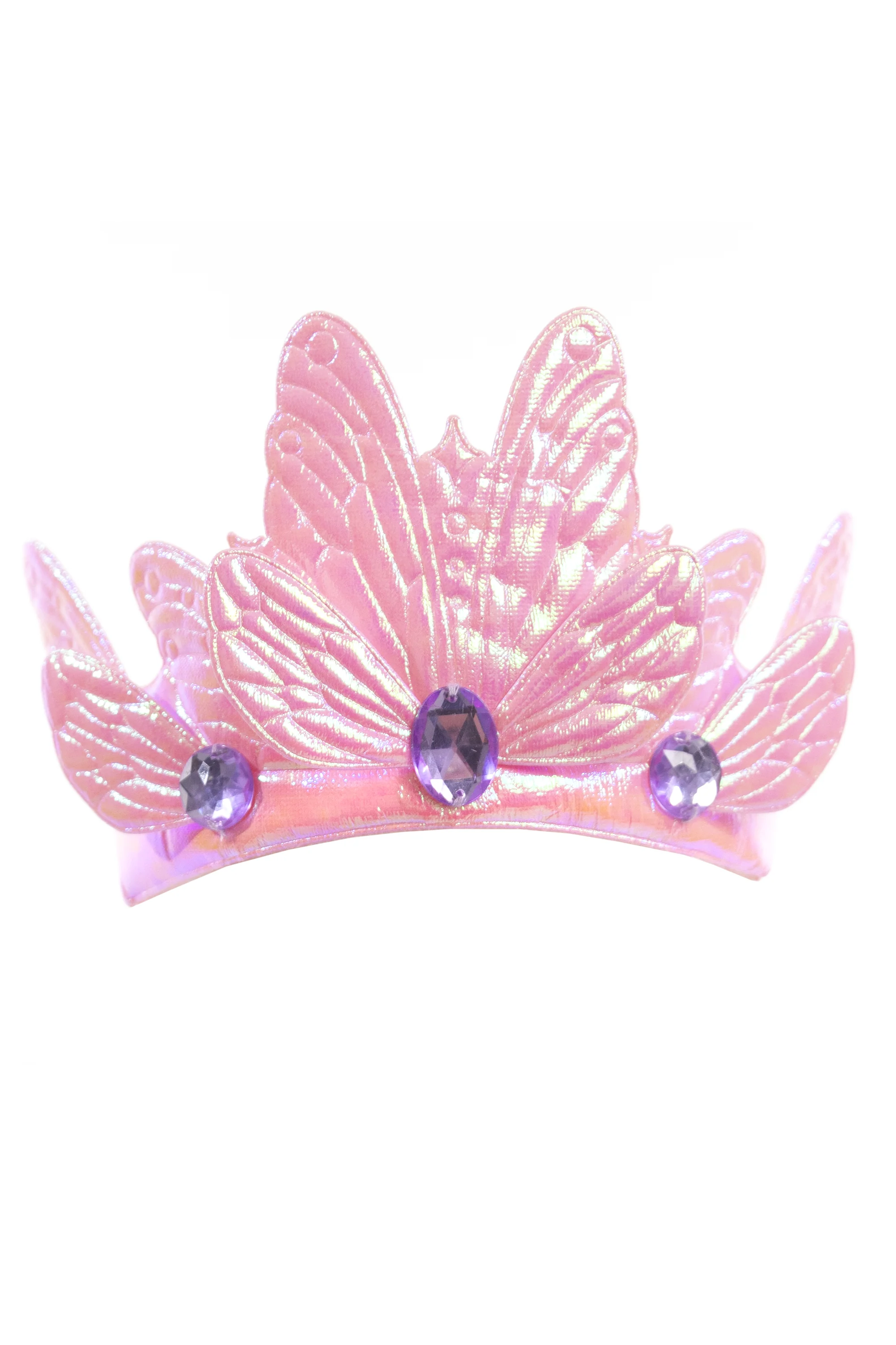 Pink Butterfly Soft Crown - tumbierware