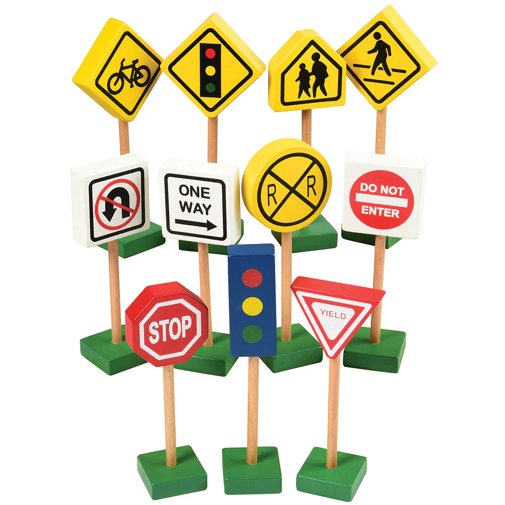 Miniature Traffic Signs - tumbierware