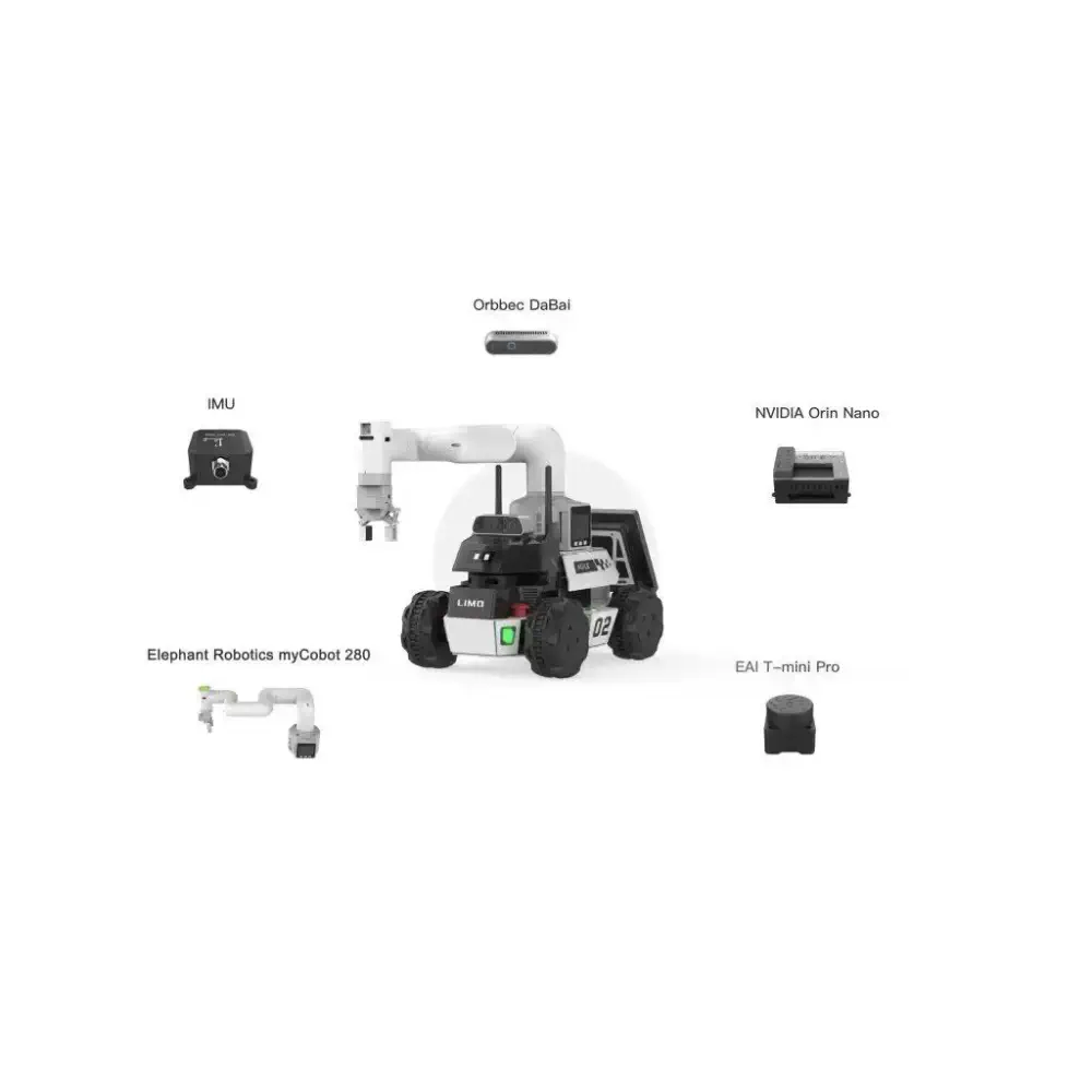 LIMO COBOT:Autonomous Compound Mobile Robot - tumbierware