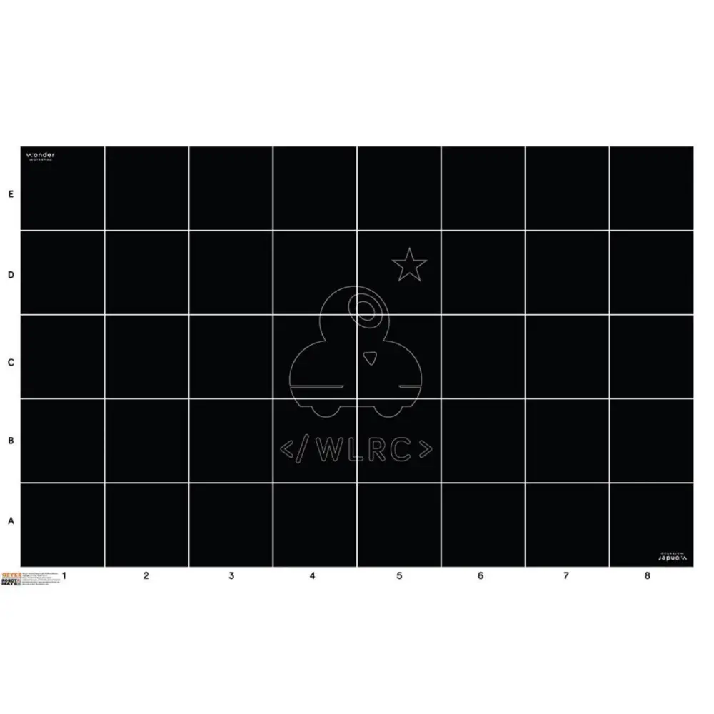 Wonder Workshop Basic Black Mat - tumbierware