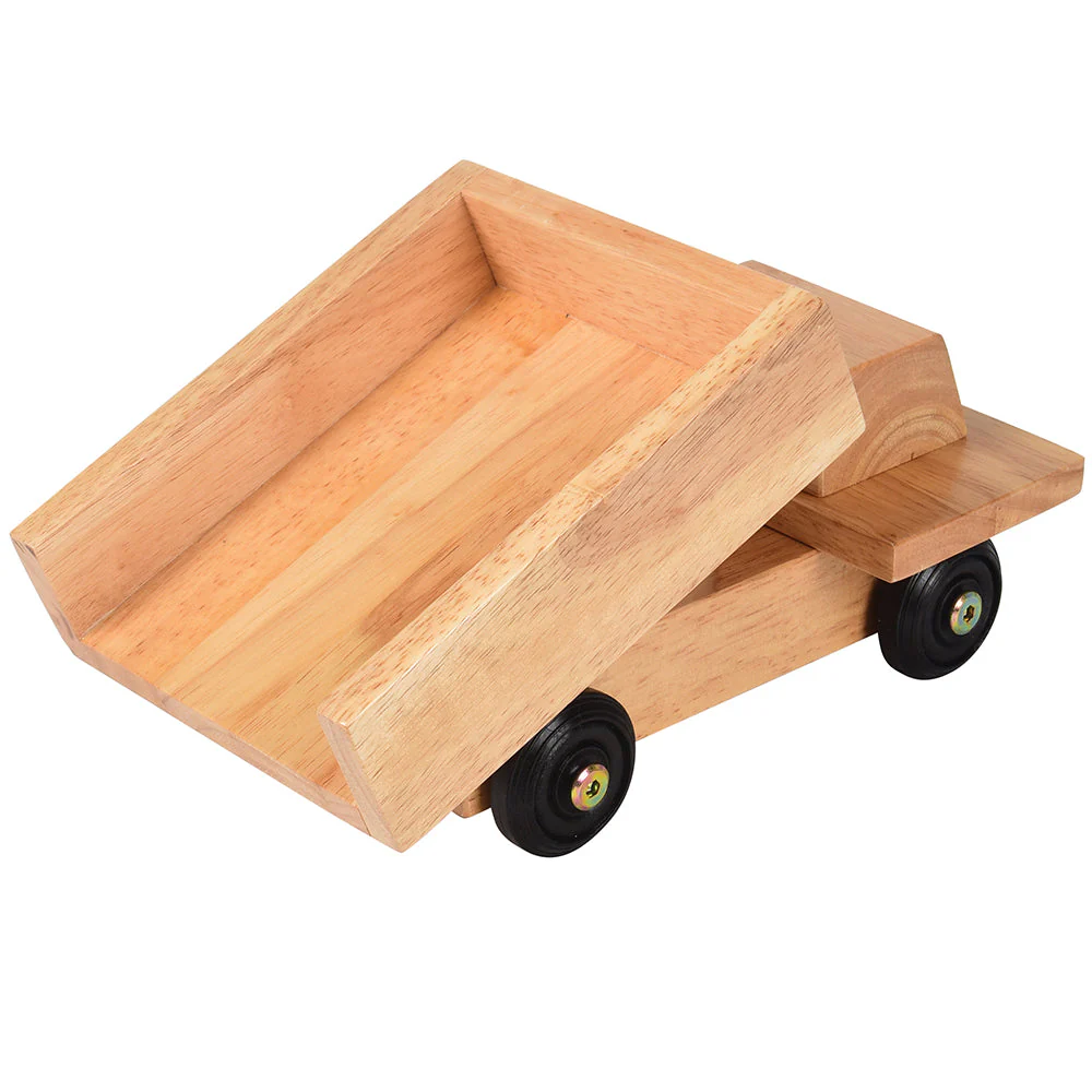 Solid Hardwood Dump Truck - tumbierware