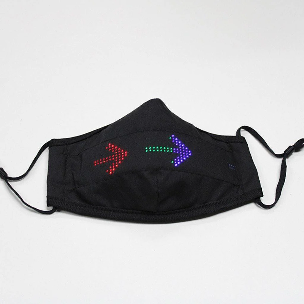 Customizable RGB LED Face Mask - tumbierware