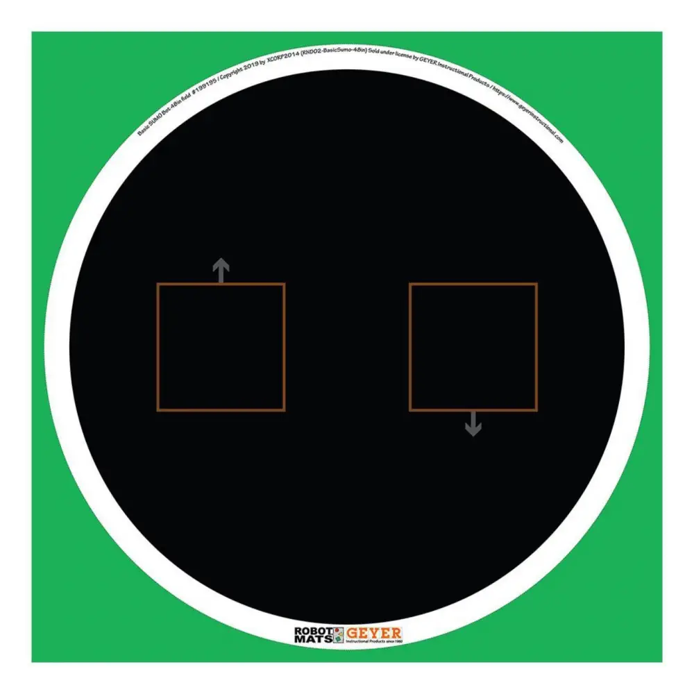 Basic SUMO Robotics Challenge Mat - tumbierware