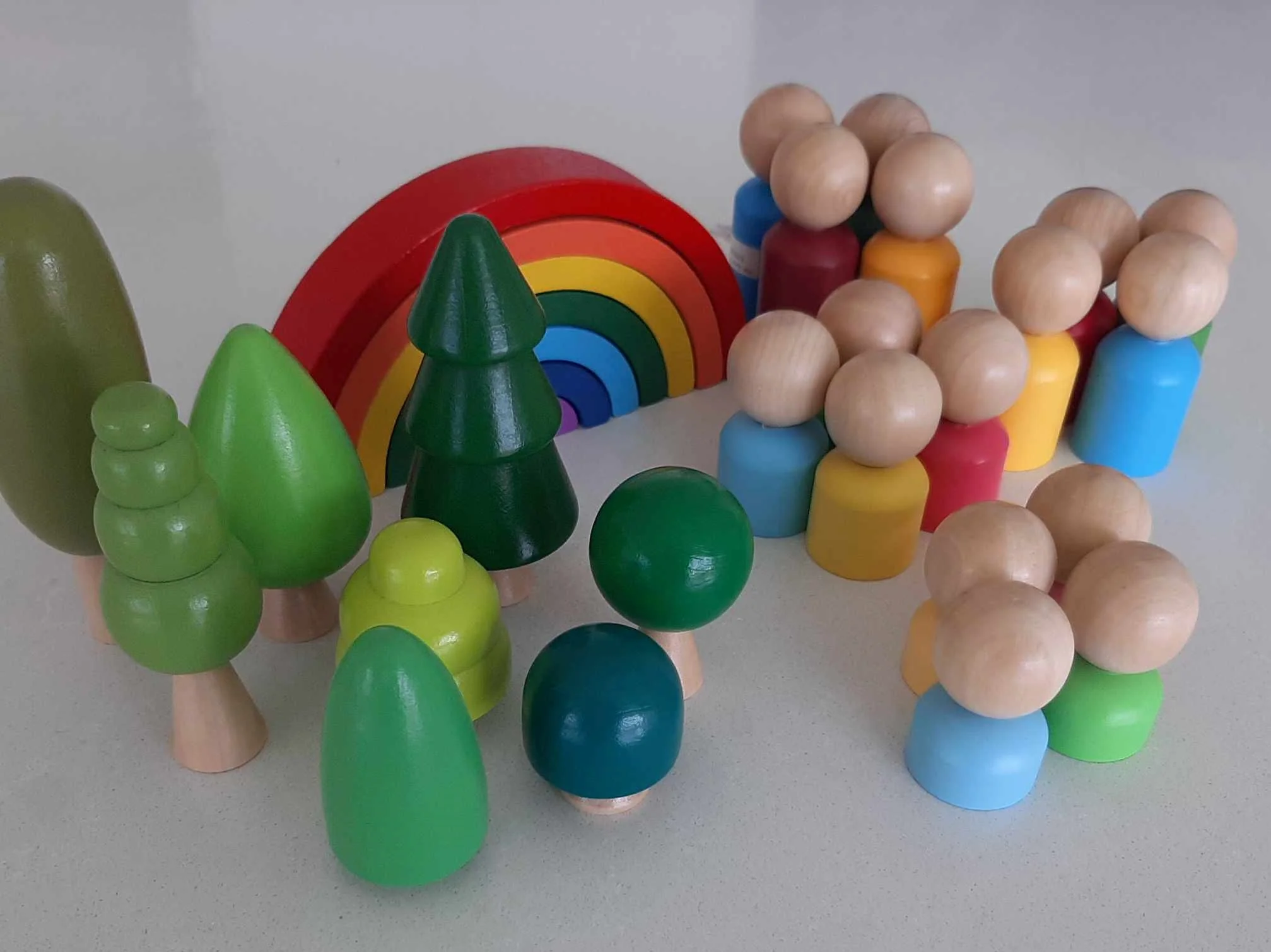 Small World Play Set - 30 Pieces - tumbierware