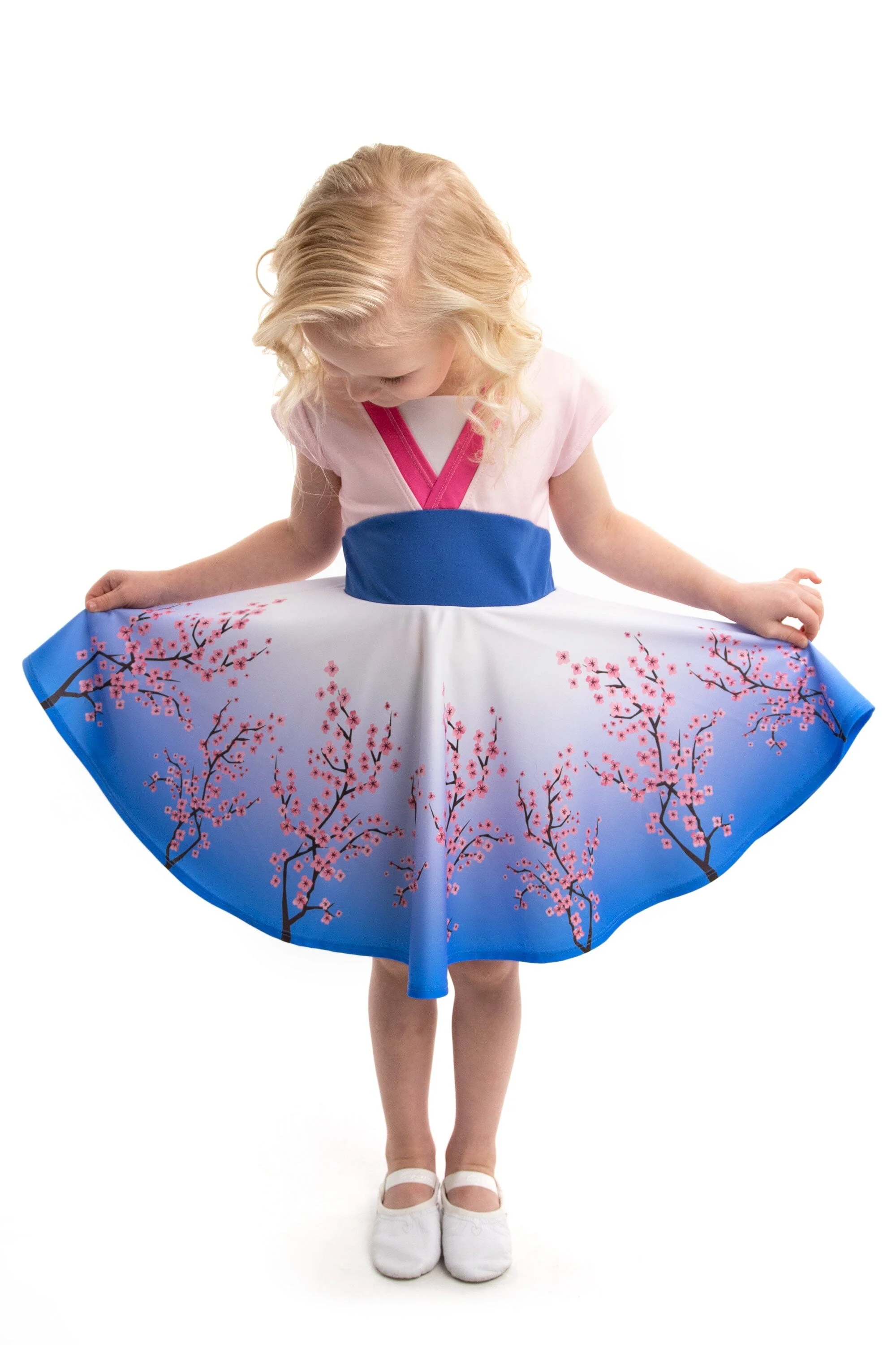 Cherry Blossom Twirl Dress - tumbierware