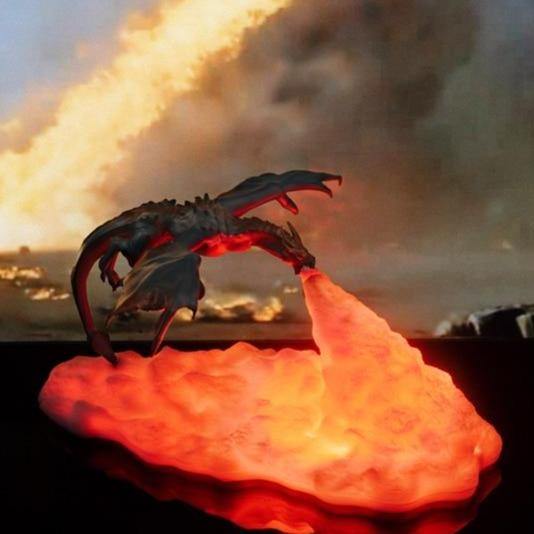 Dragon Fire LED Lamps - tumbierware