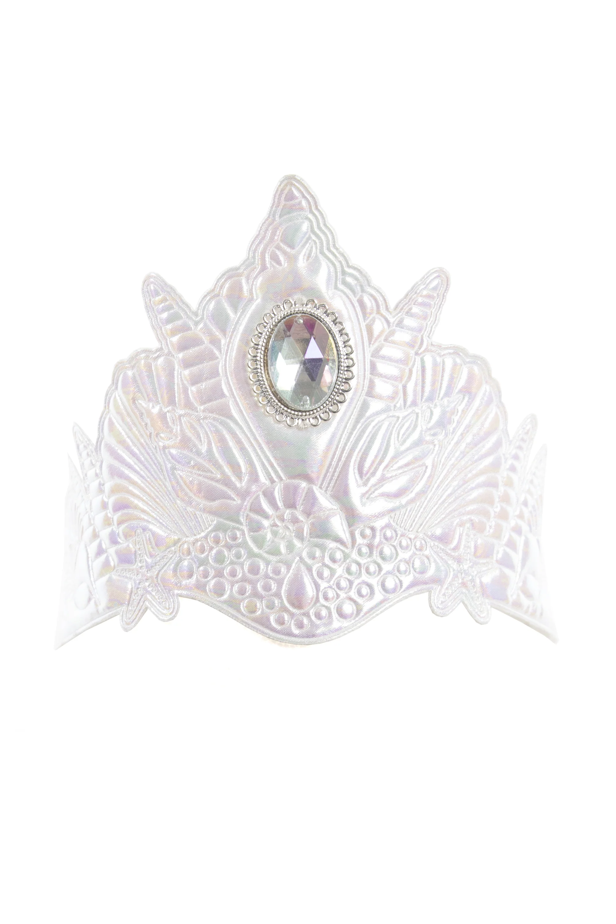 White Mermaid Soft Crown - tumbierware