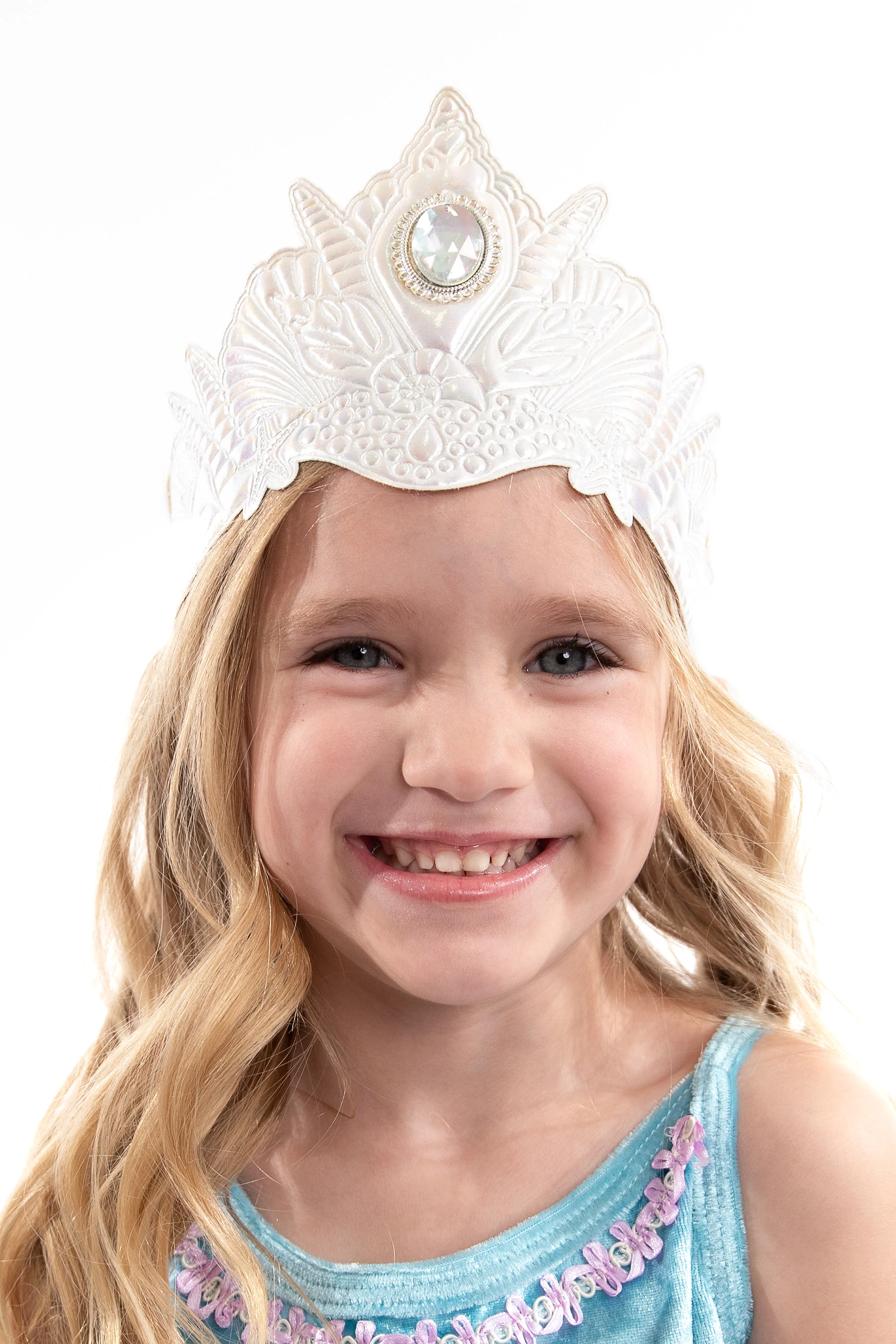 White Mermaid Soft Crown - tumbierware