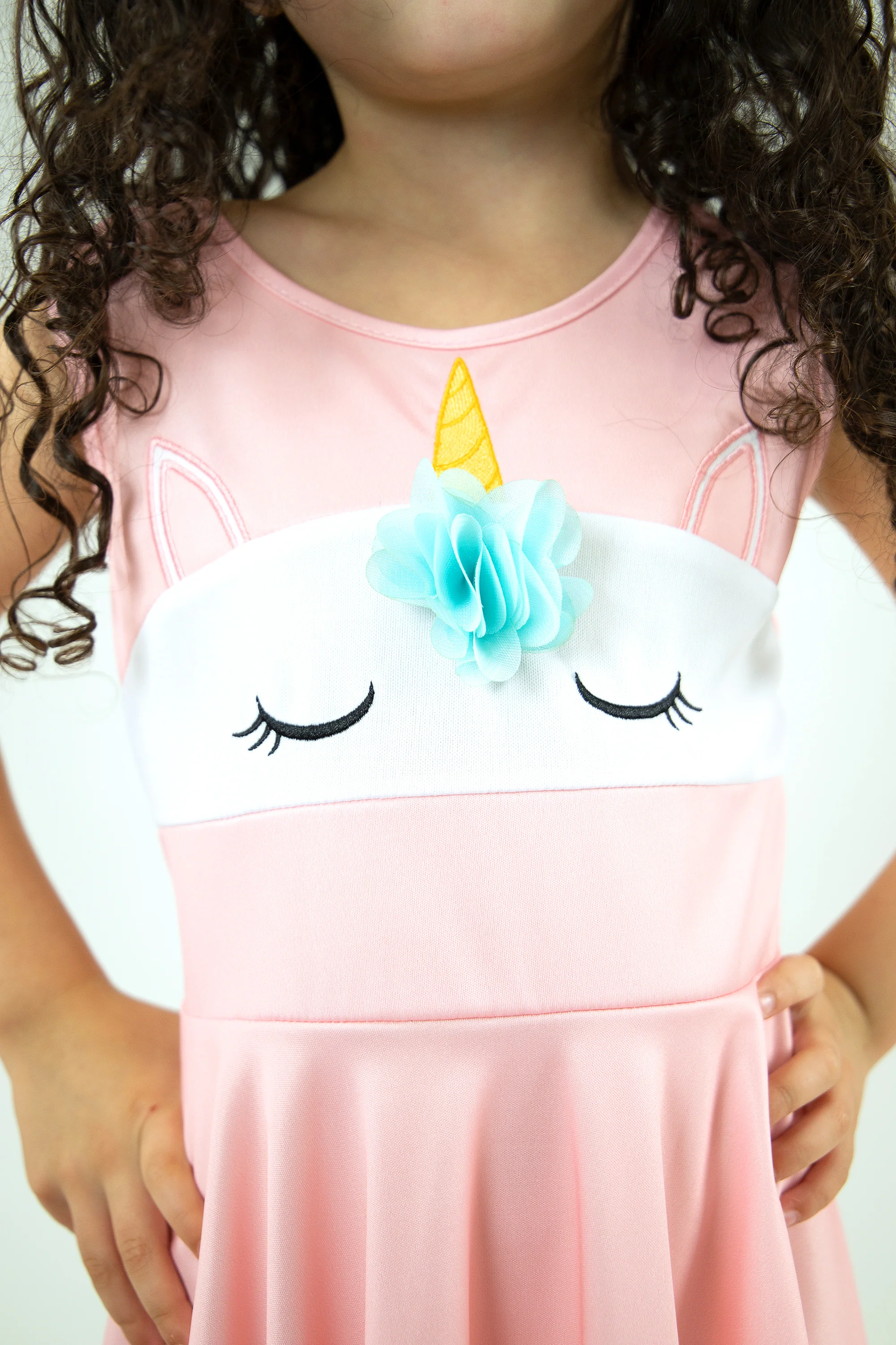 Unicorn Twirl Dress Pink - tumbierware