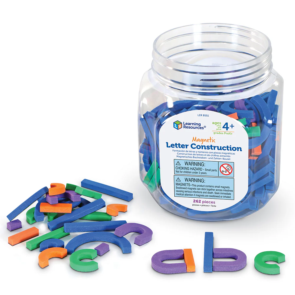 Magnetic Letter Construction - tumbierware