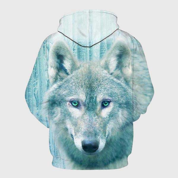 Winter Wolf Hoodie - tumbierware