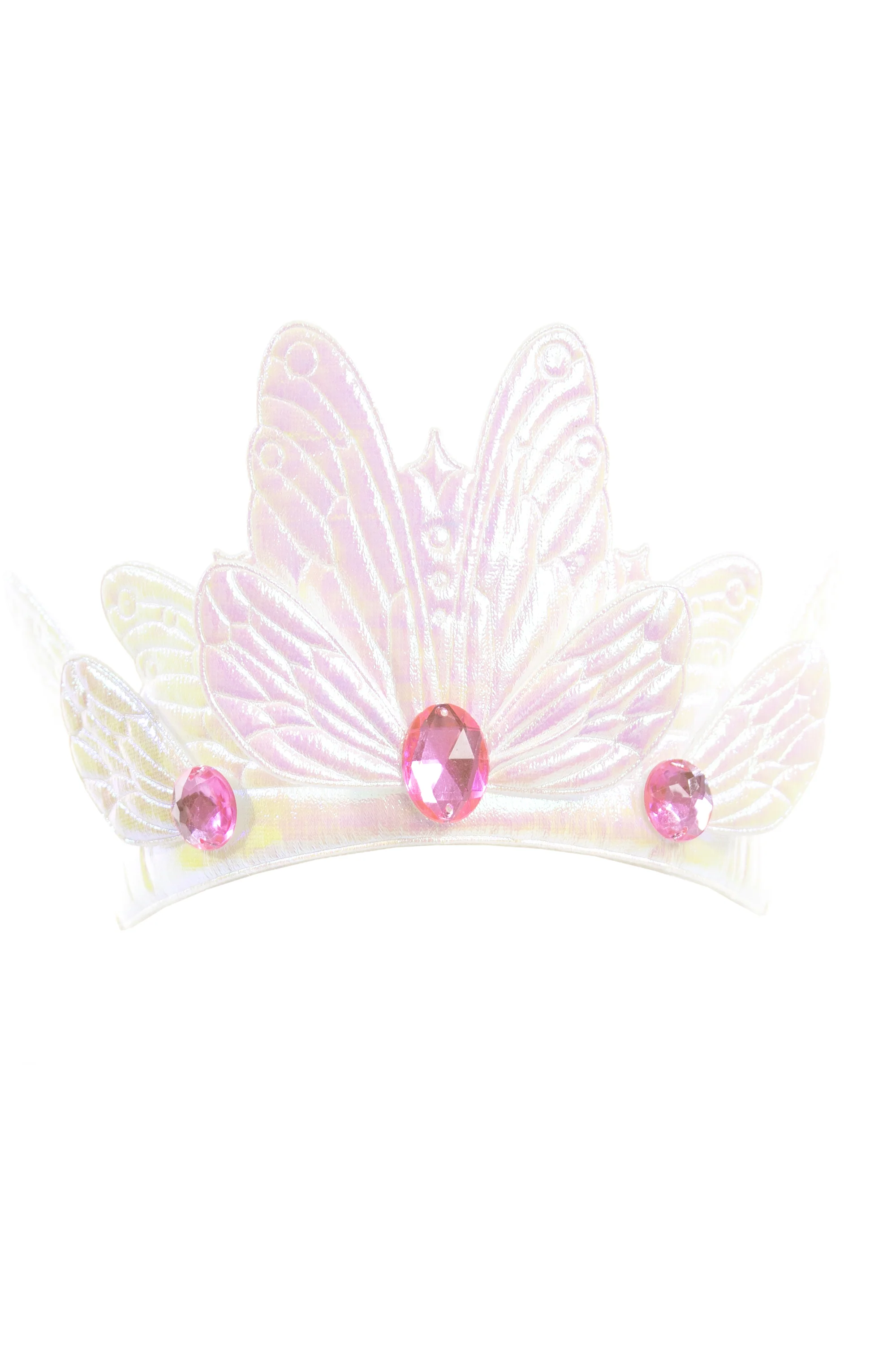 White Butterfly Soft Crown - tumbierware