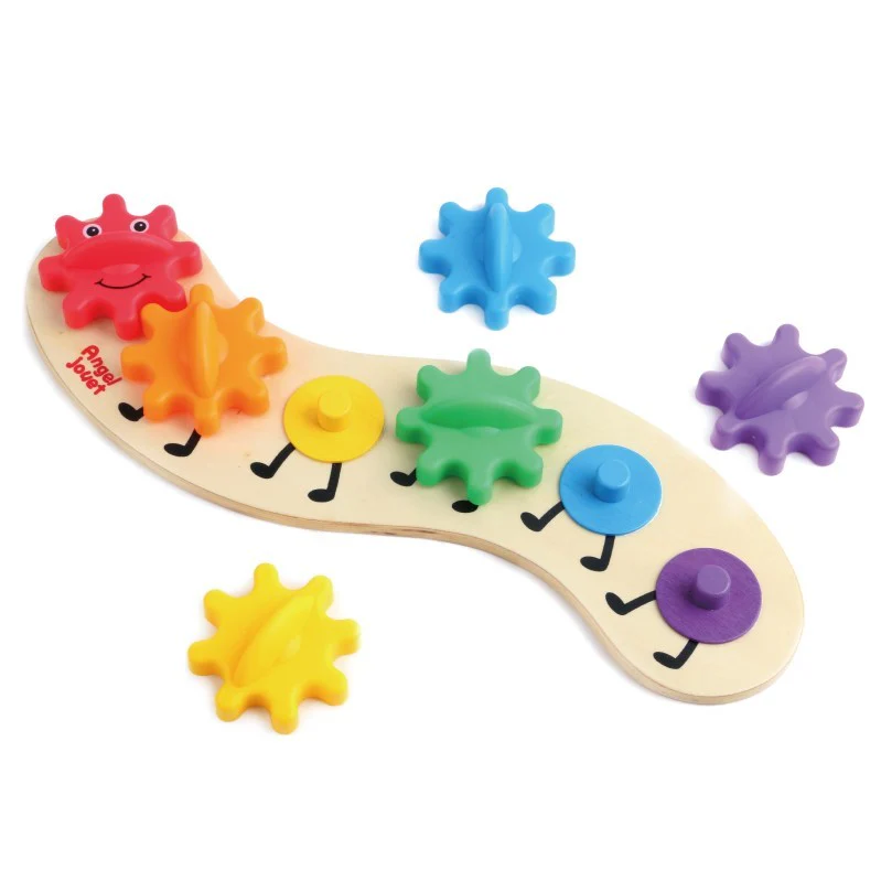 Wooden Gear Caterpillar - tumbierware
