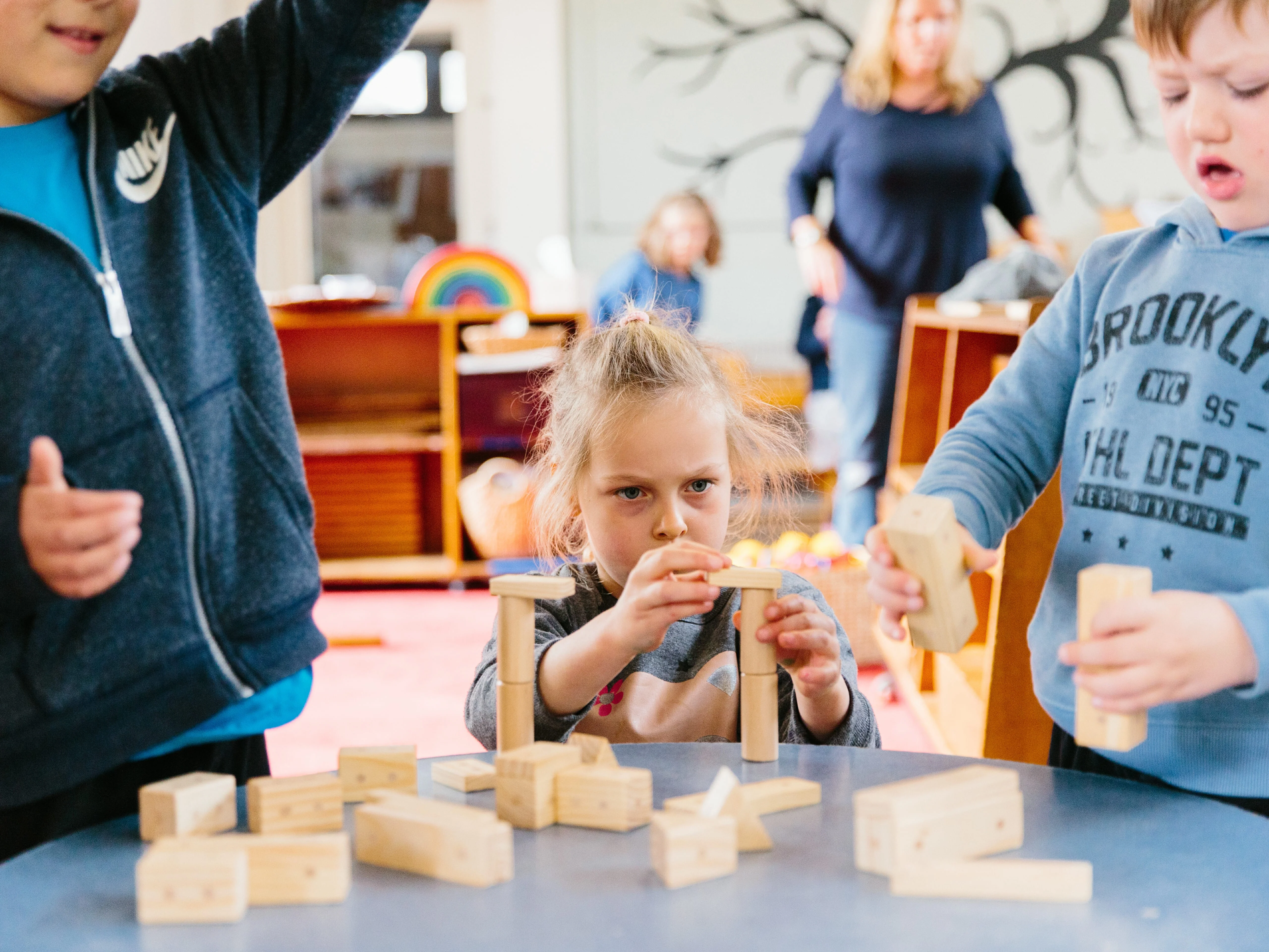 Wooden Blocks Magnetic Natural - tumbierware