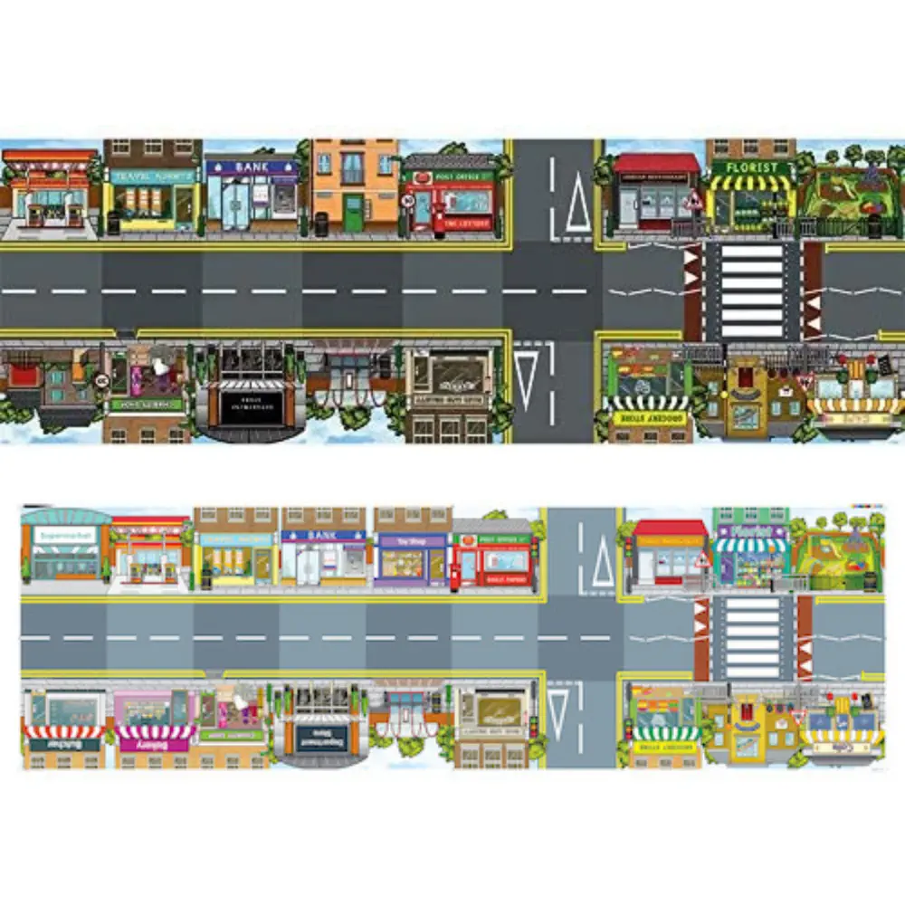 TTS Bee Bot Busy Street Mat - tumbierware