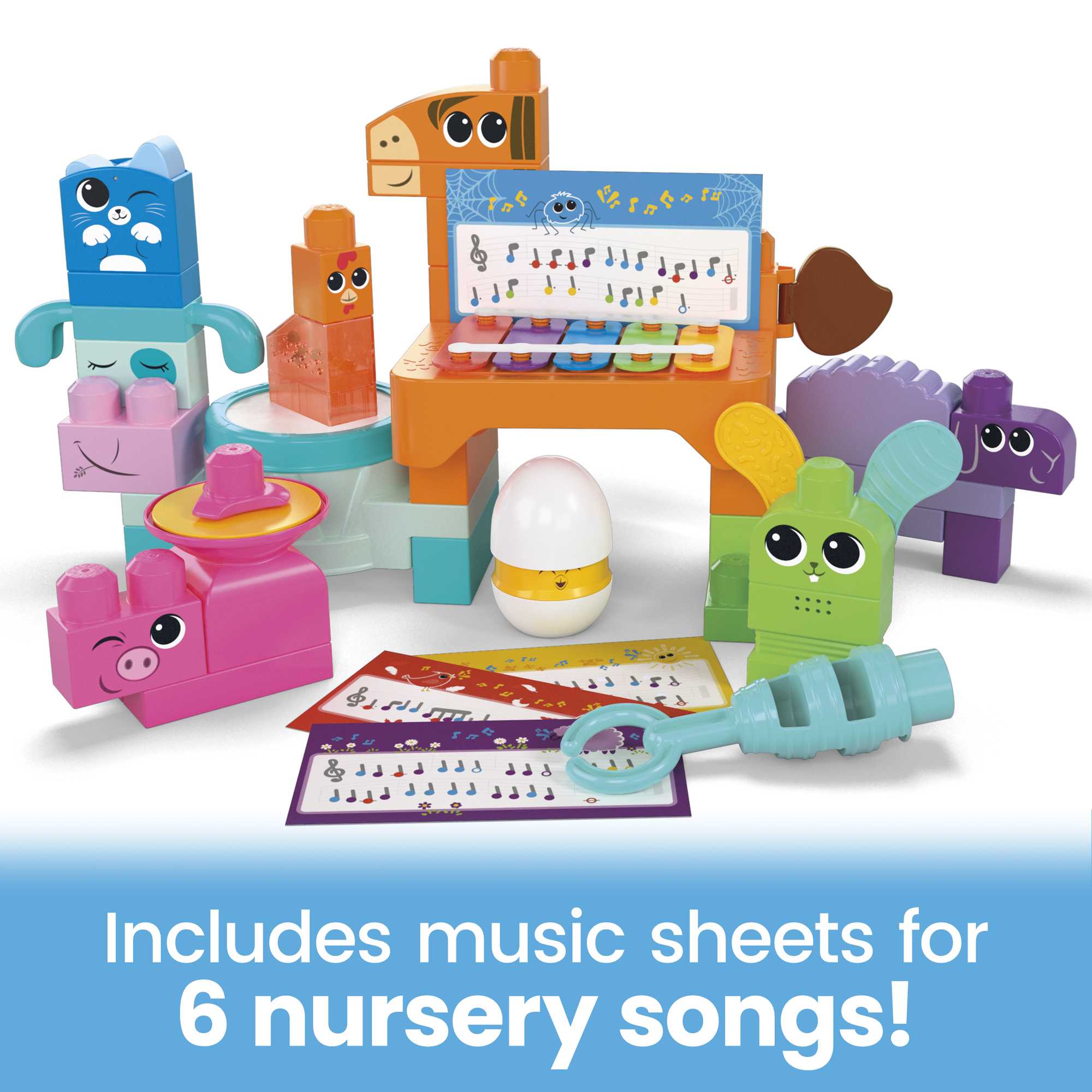 MEGA™ Bloks Musical Farm Band - tumbierware