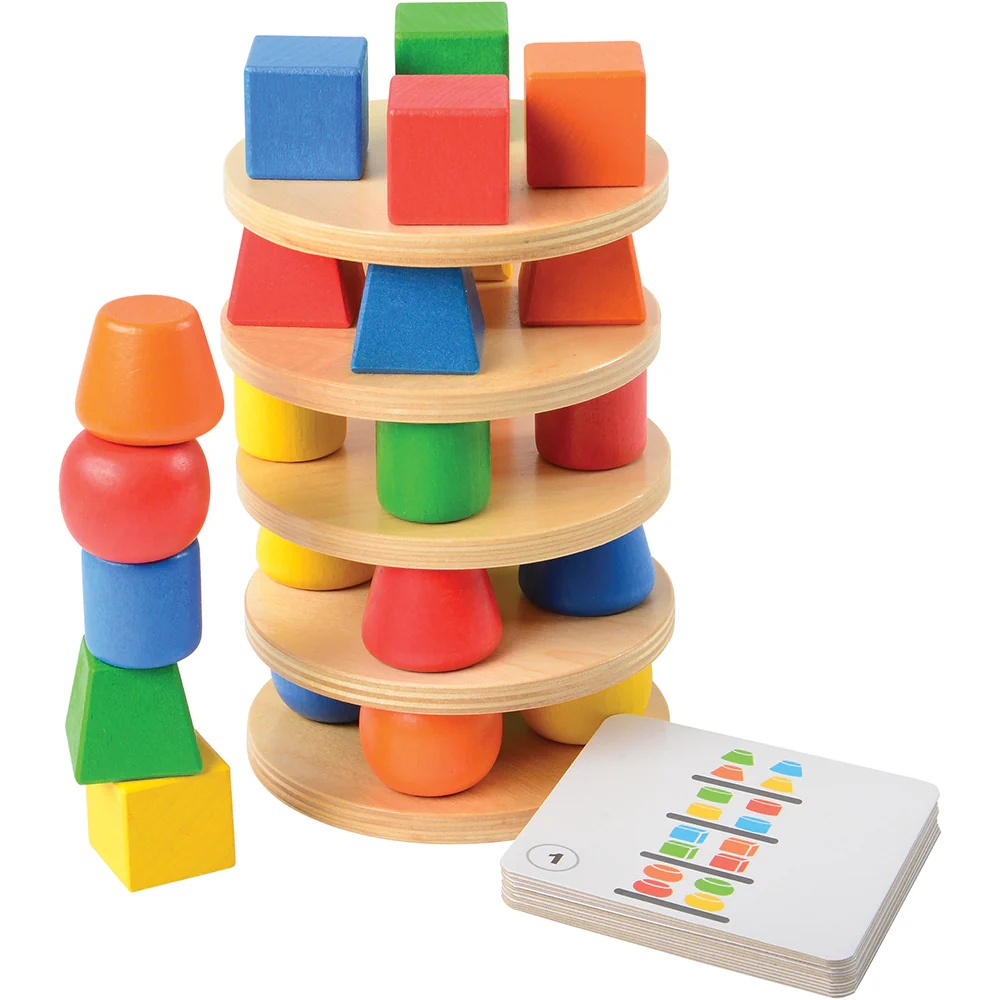 3-D Geometric Stacker - tumbierware