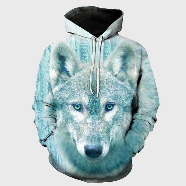 Winter Wolf Hoodie - tumbierware
