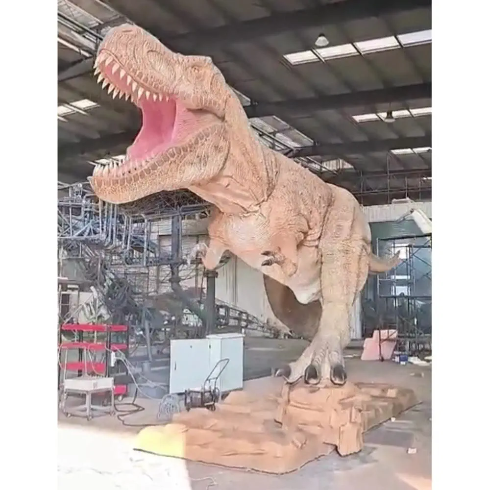 ATEAGO T-rex Dinosaur Animatronic Simulation Robot Model Robot Statue Robot Animation Model - tumbierware