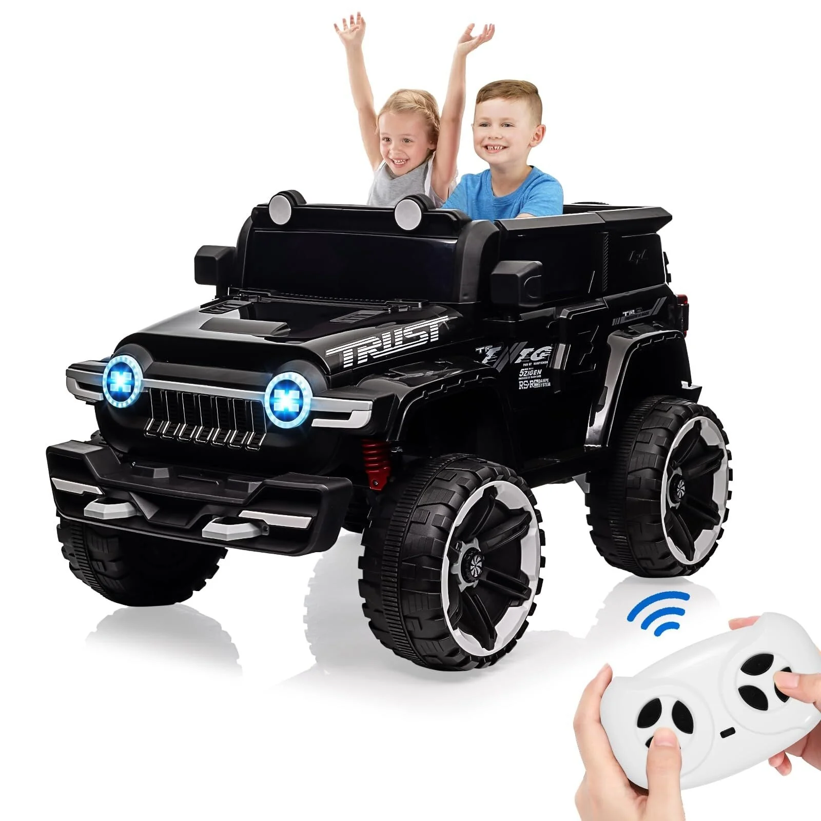 2 Seater Kids Ride On Truck - tumbierware