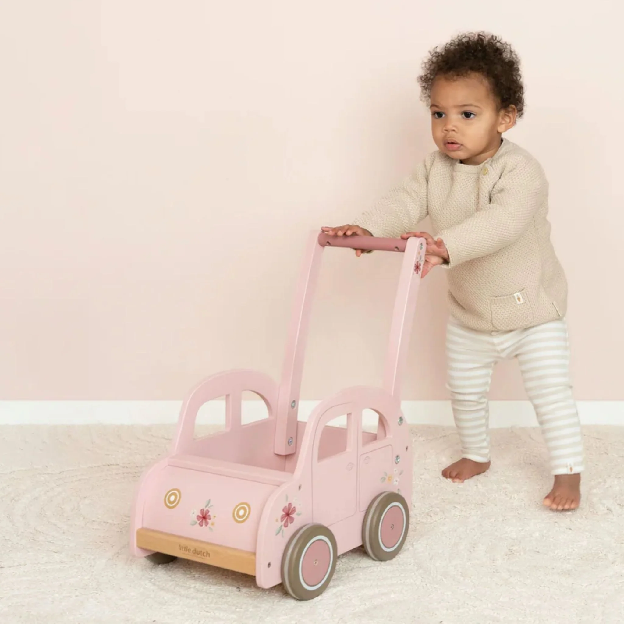 Little Dutch Pink Walker Wagon - tumbierware