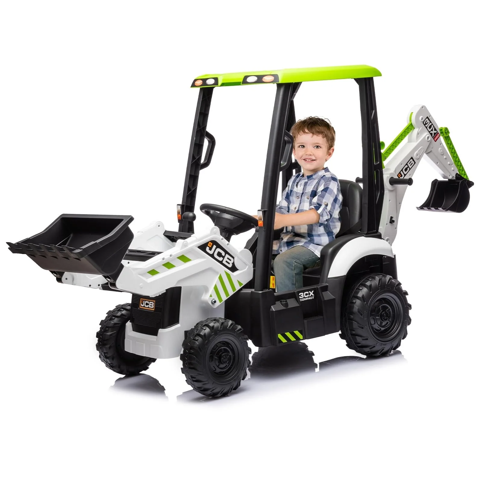 4 in 1 Ride on Excavator - tumbierware
