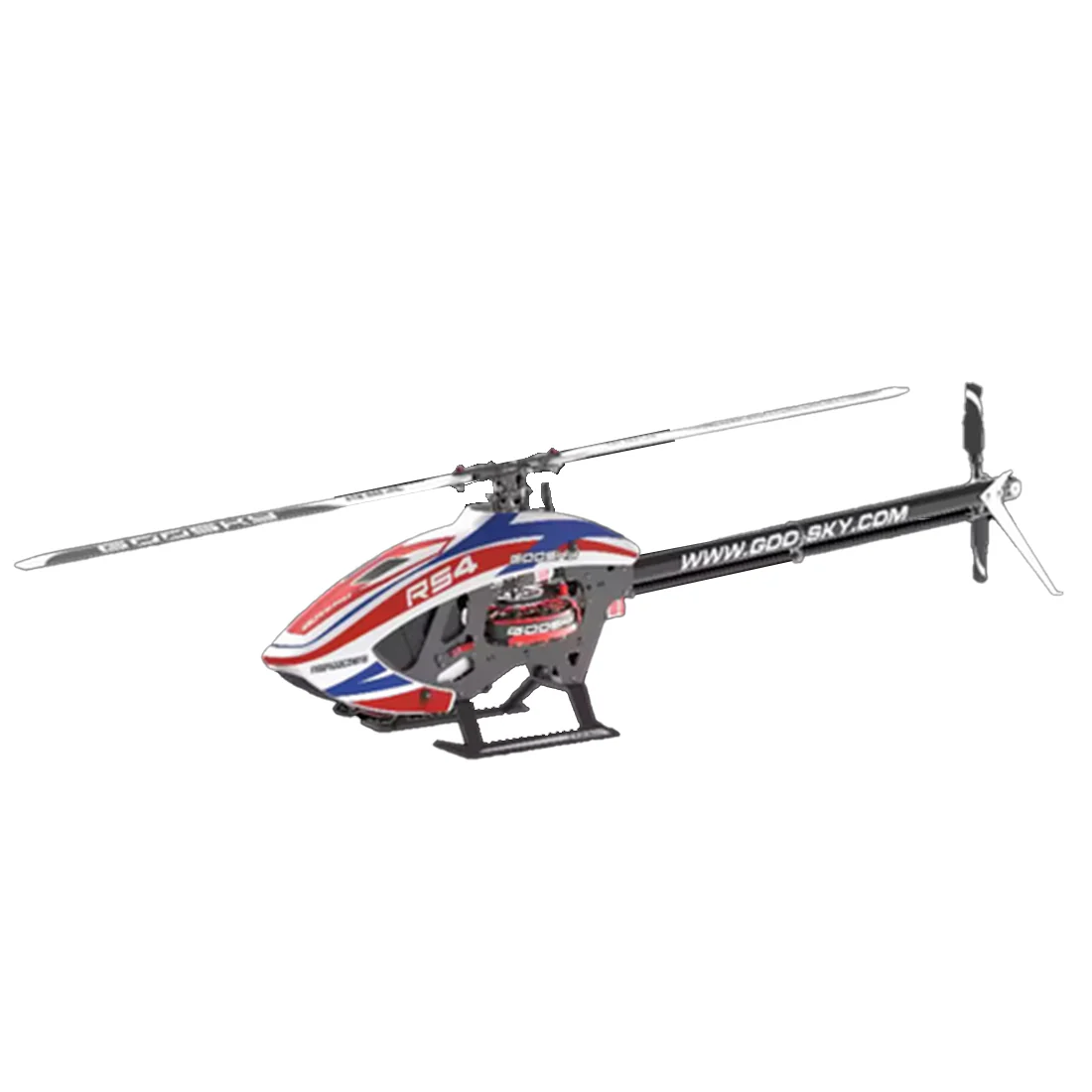 Goosky Legend RS4 Venom 2.4G 3D Electric Brushless RC Helicopter Model Aircraft Model - KIT Version - tumbierware