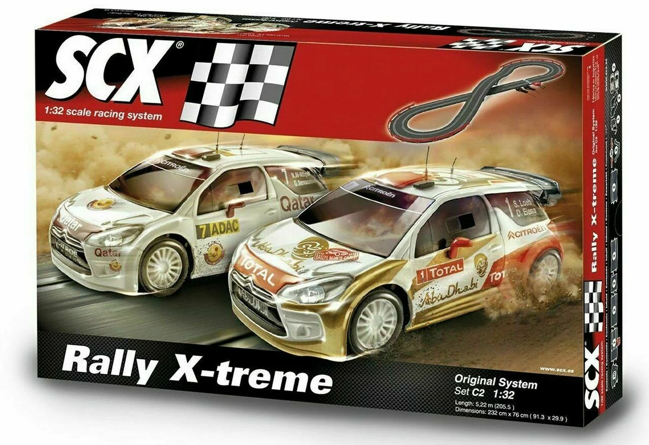 SCXA 10162 SCX 1/32 C2 X-TReme set - tumbierware