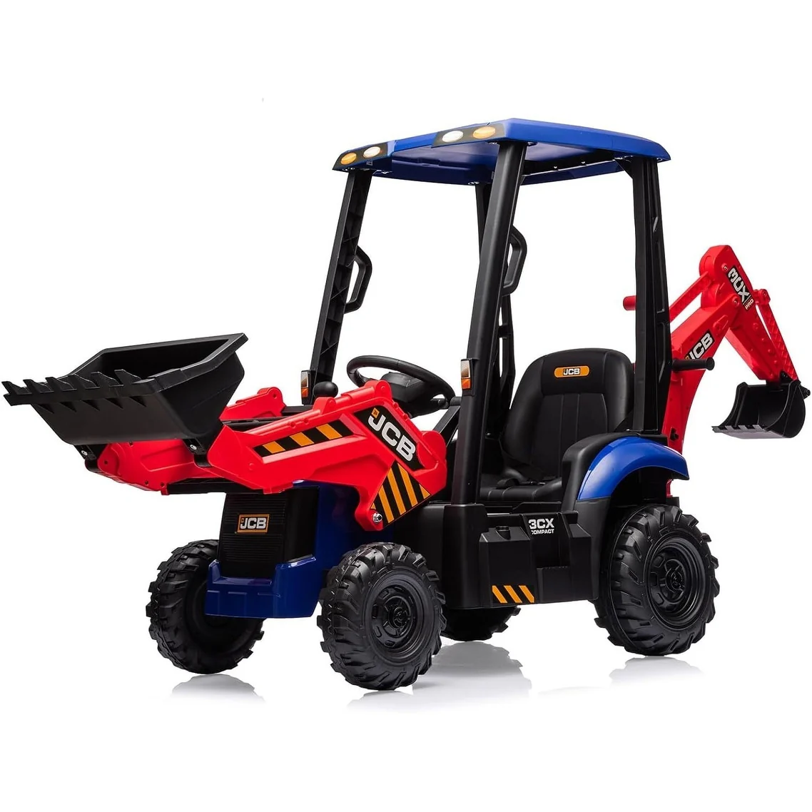 4 in 1 JCB Ride On Excavator - tumbierware