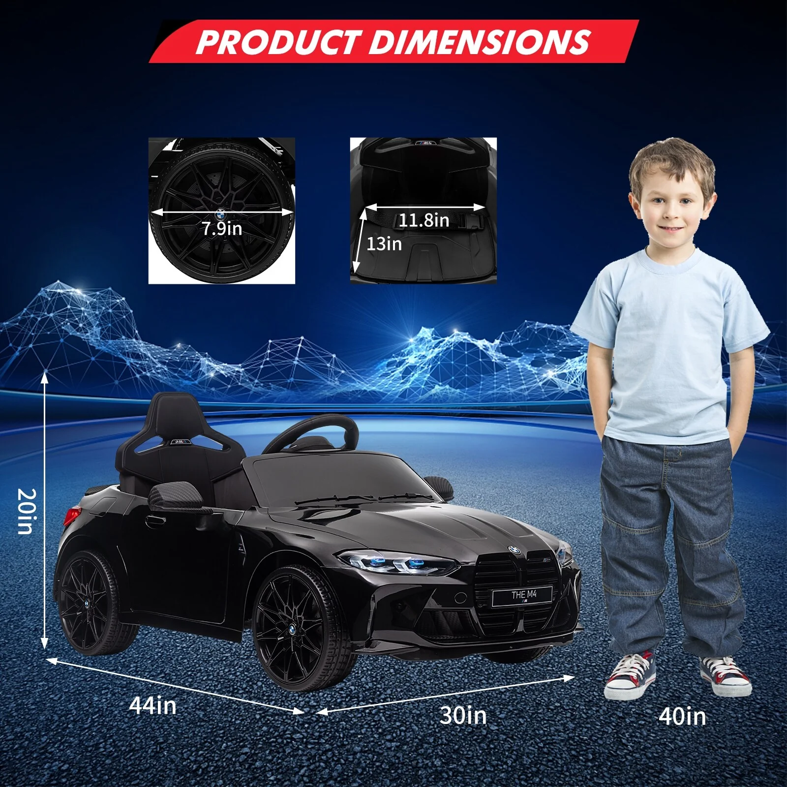 12V Electric Ride On Car - tumbierware
